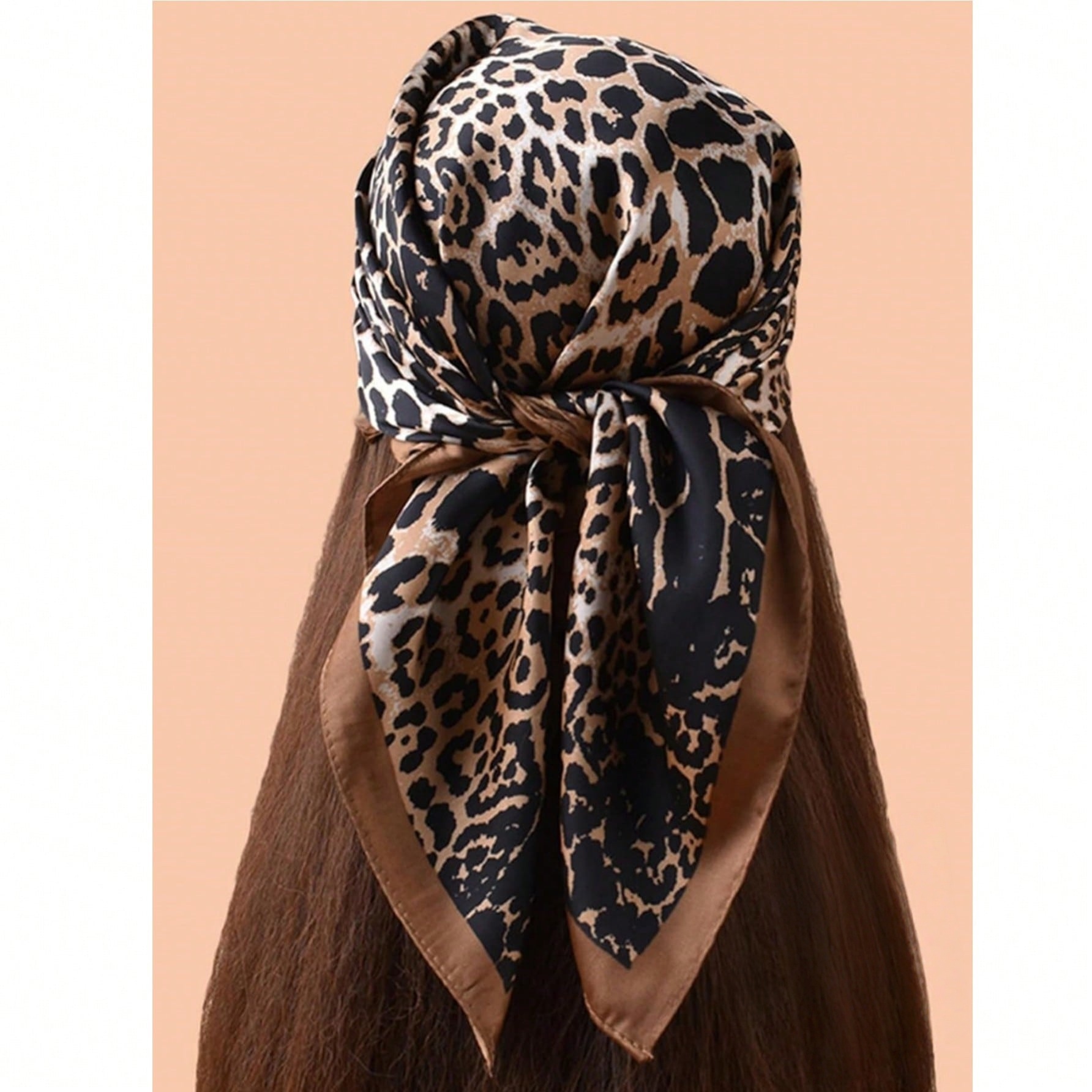 1pc Luxury Brand Leopard Print – Bandana Cotton recenzja i cena