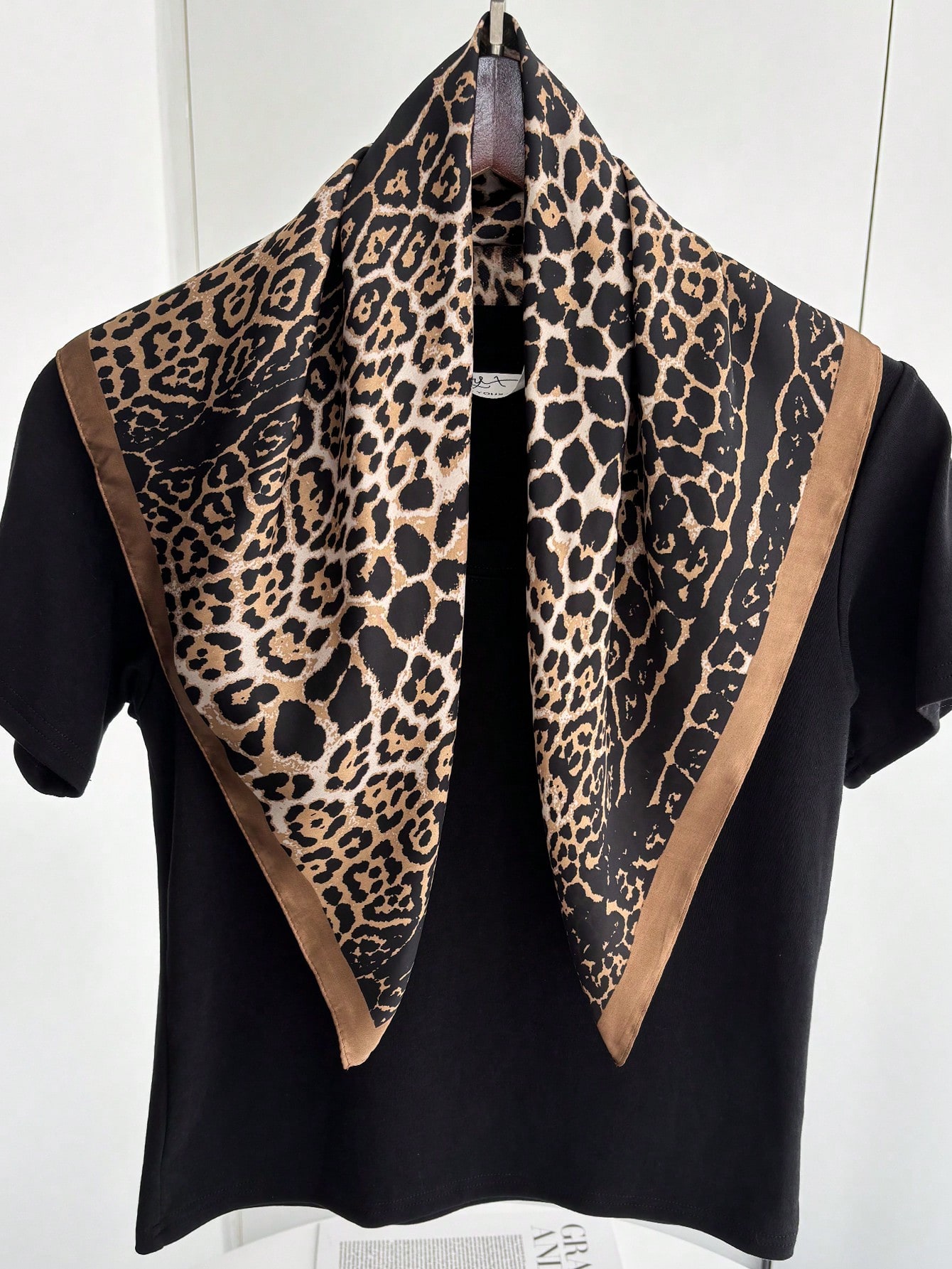1pc Luxury Brand Leopard Print – Bandana Cotton recenzja i cena