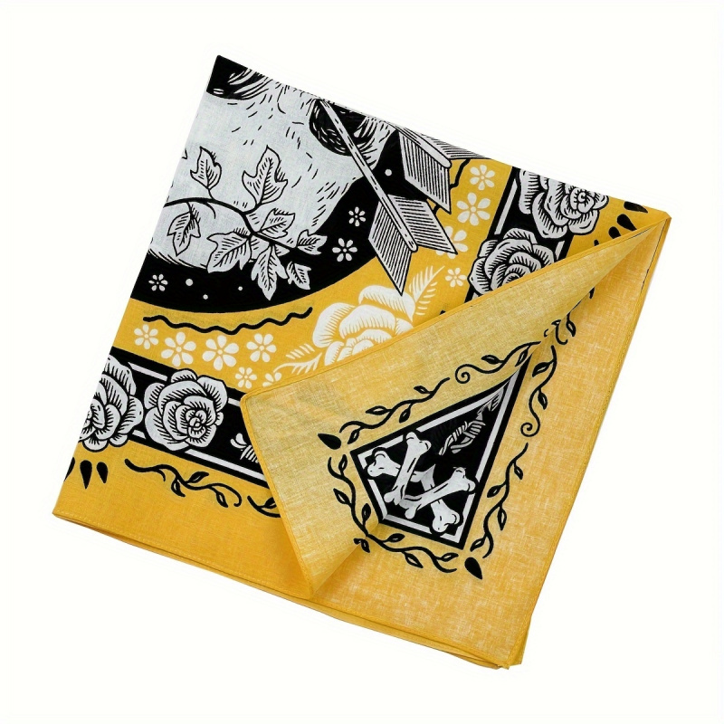 Skull Arrow Retro Headscarf Sq – Bandana Cotton recenzja i cena