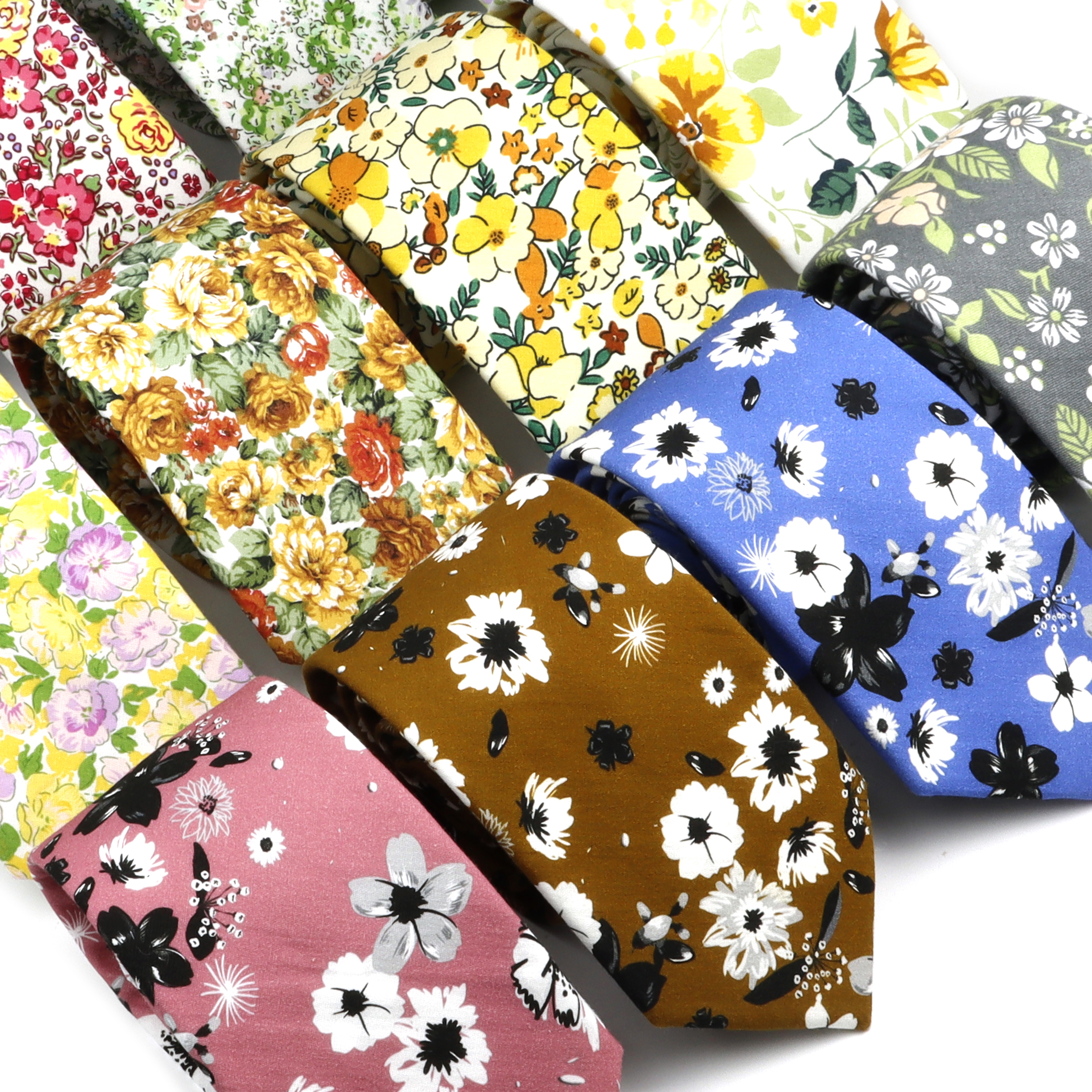 New Elegant Floral Tie For Men – Skinny Tie Men recenzja i cena