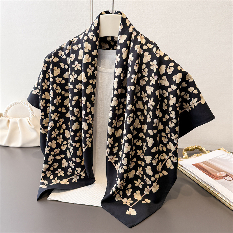1pcs 90*90cm Floral Printed Co – Bandana Cotton recenzja i cena