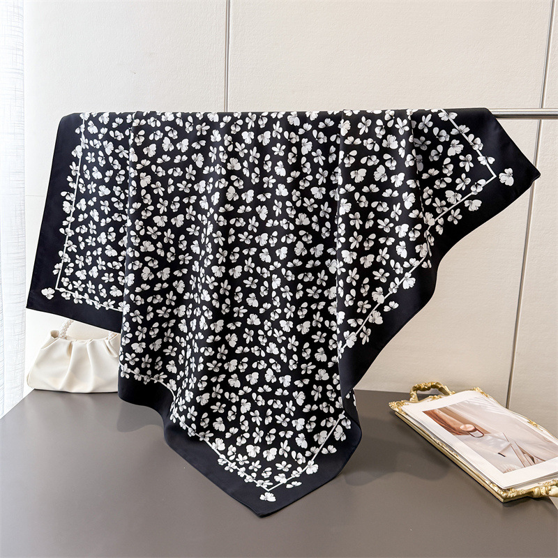 1pcs 90*90cm Floral Printed Co – Bandana Cotton recenzja i cena