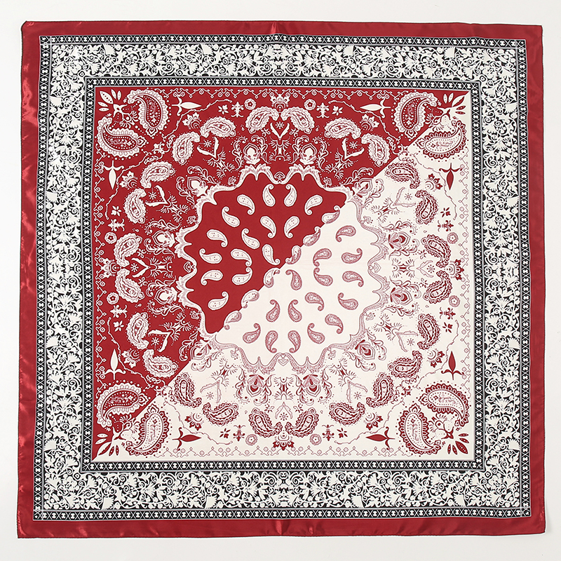 Satin Square Scarf Women Musli – Silk Neck Scarf recenzja i cena
