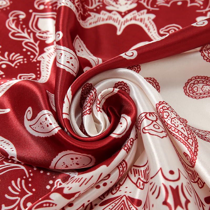 Satin Square Scarf Women Musli – Silk Neck Scarf recenzja i cena