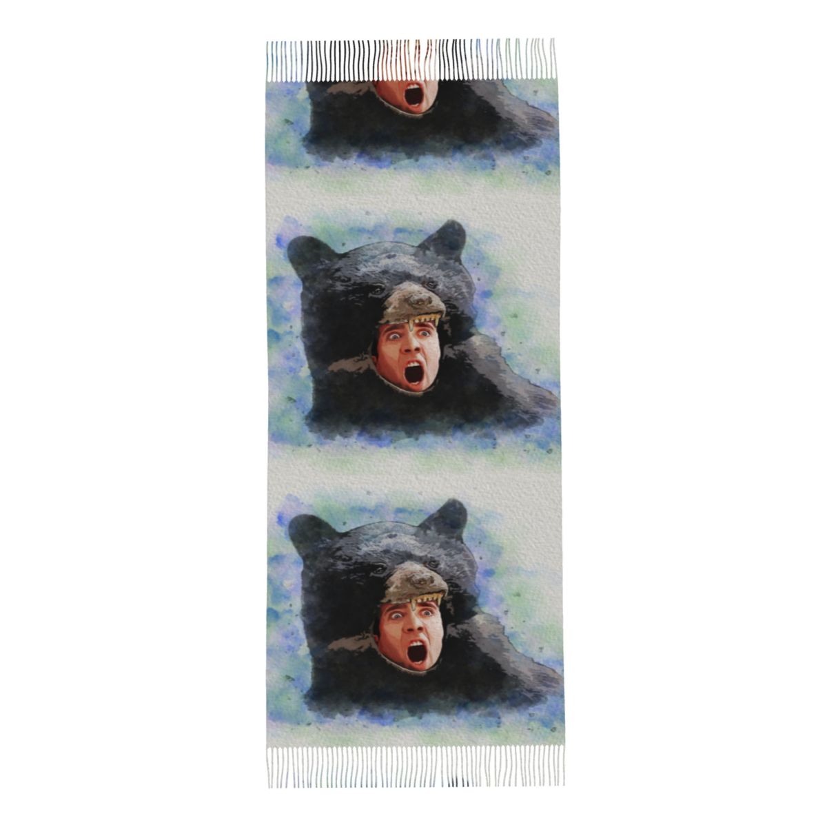 Cage Bear Watercolor Scarf for – Pashmina Wrap Large recenzja i cena