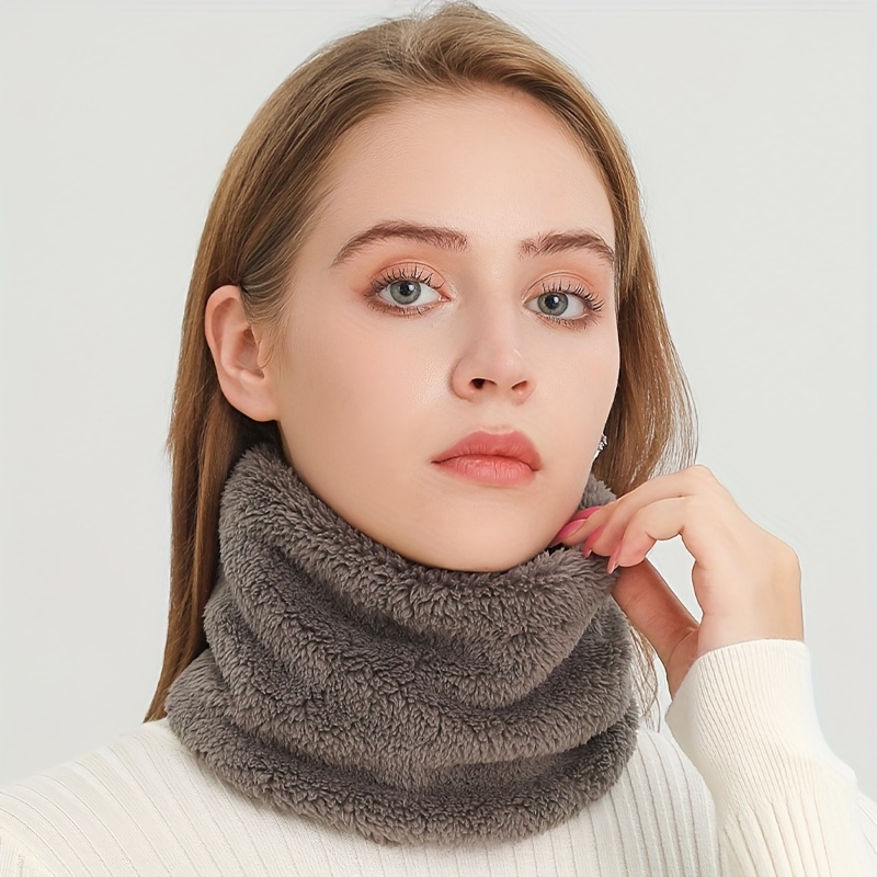 Windproof Plush Infinity Scarf – Infinity Scarf Knit recenzja i cena