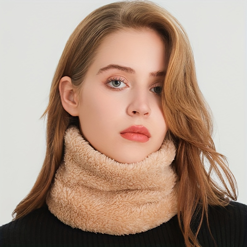 Windproof Plush Infinity Scarf – Infinity Scarf Knit recenzja i cena