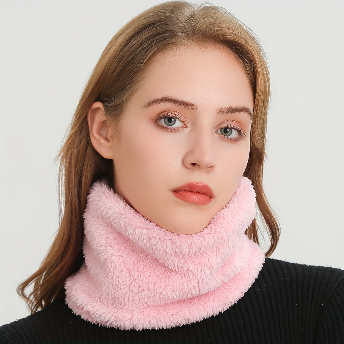 Windproof Plush Infinity Scarf – Infinity Scarf Knit recenzja i cena