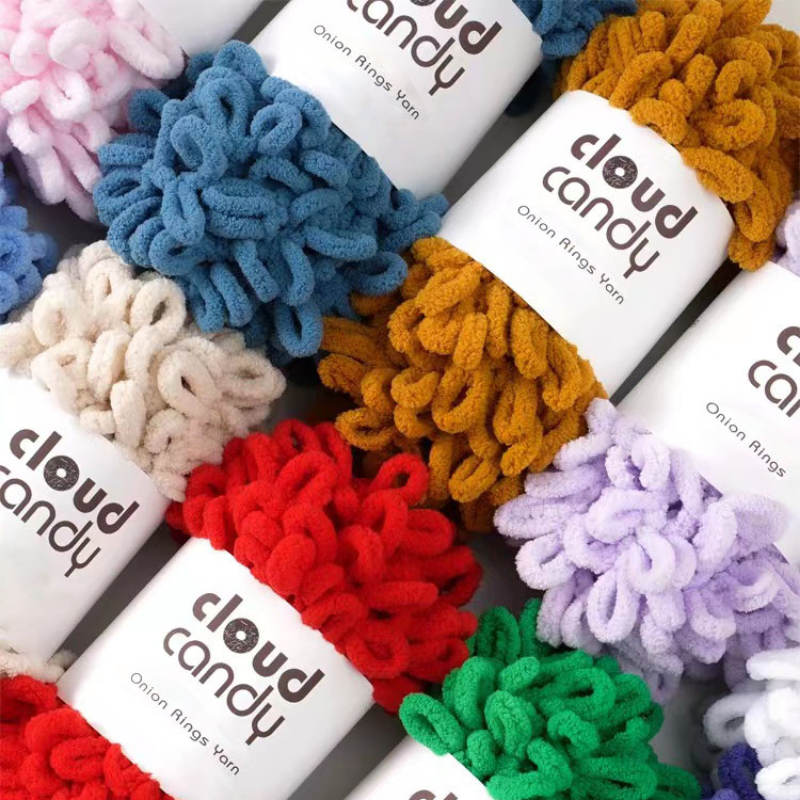 100g/Roll Finger Loop Yarn Thr – Woven Scarf Blanket recenzja i cena