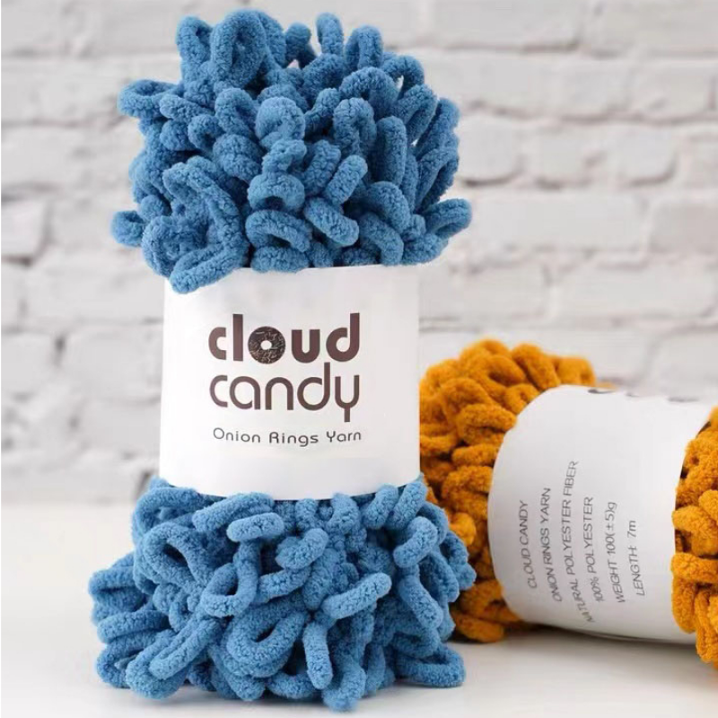 100g/Roll Finger Loop Yarn Thr – Woven Scarf Blanket recenzja i cena