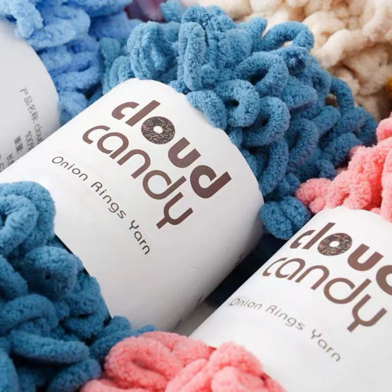 100g/Roll Finger Loop Yarn Thr – Woven Scarf Blanket recenzja i cena