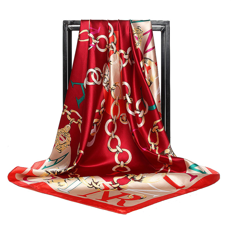 90*90cm Ladies Silk Scarf Band – Scarf Silk Square recenzja i cena