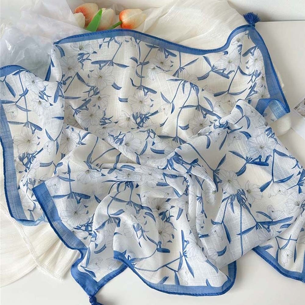 Neck Wrap Cotton-Linen Square  – Bandana Cotton recenzja i cena