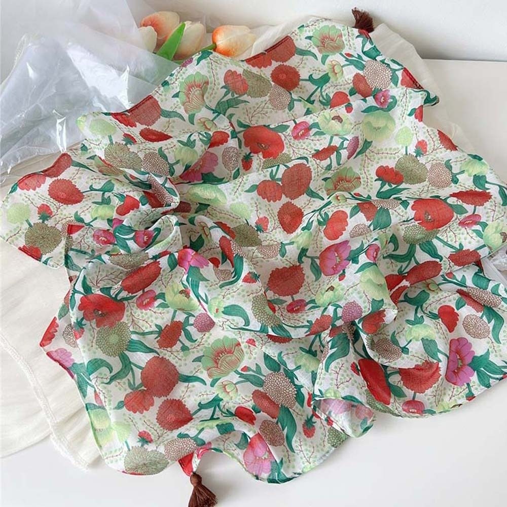 Neck Wrap Cotton-Linen Square  – Bandana Cotton recenzja i cena