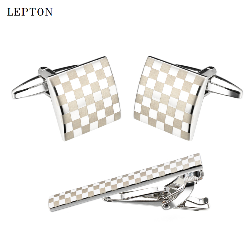 Lepton Classic Square  Laser M – Tie Bar Set Gift recenzja i cena