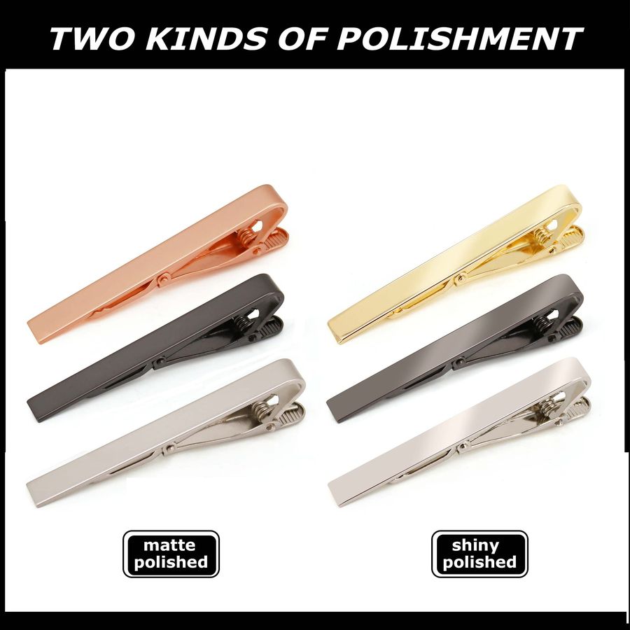 Clips for Men, 6 PACK Tie Clip – Tie Bar Set Gift recenzja i cena