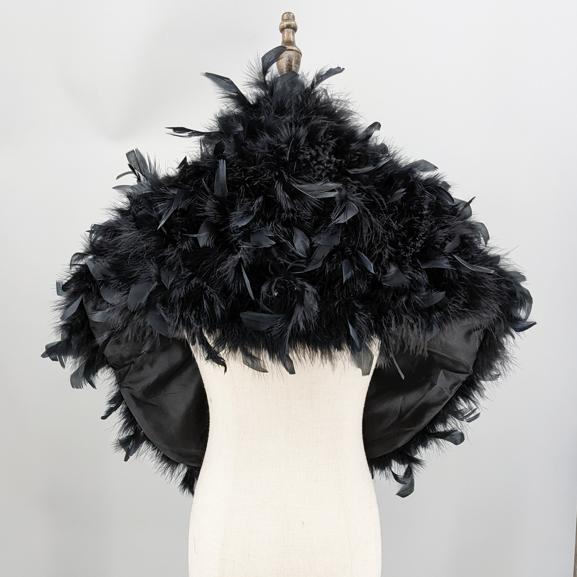 Black Feather Shawl for Women  – Stole Wedding Shawl recenzja i cena