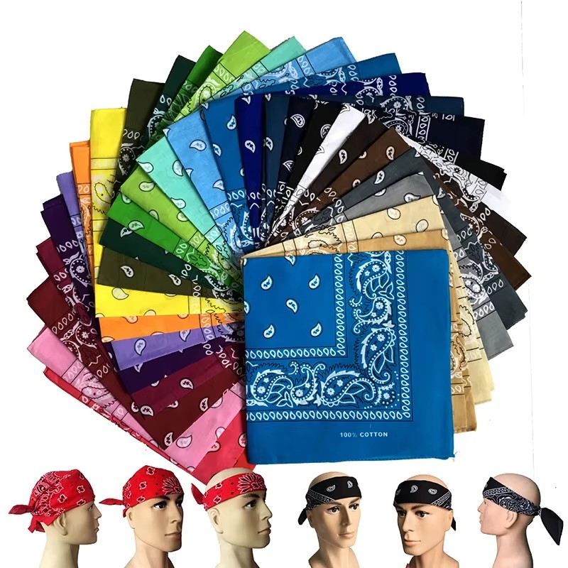 1/2/3Pcs Unisex Men Women Cott – Handkerchief Cotton Men recenzja i cena