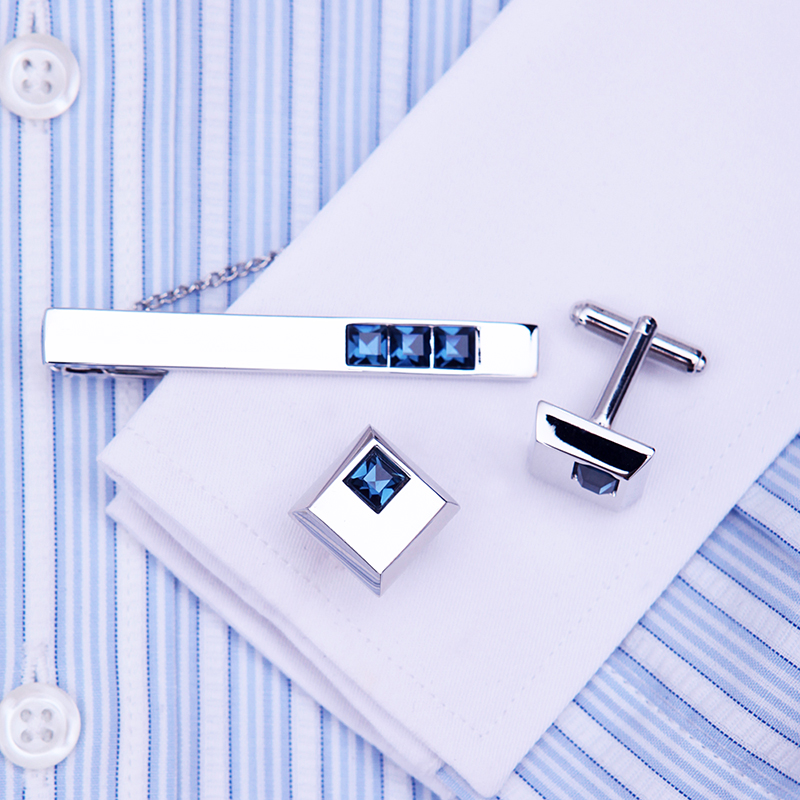 KFLK High Quality Cuff links n – Tie Bar Set Gift recenzja i cena