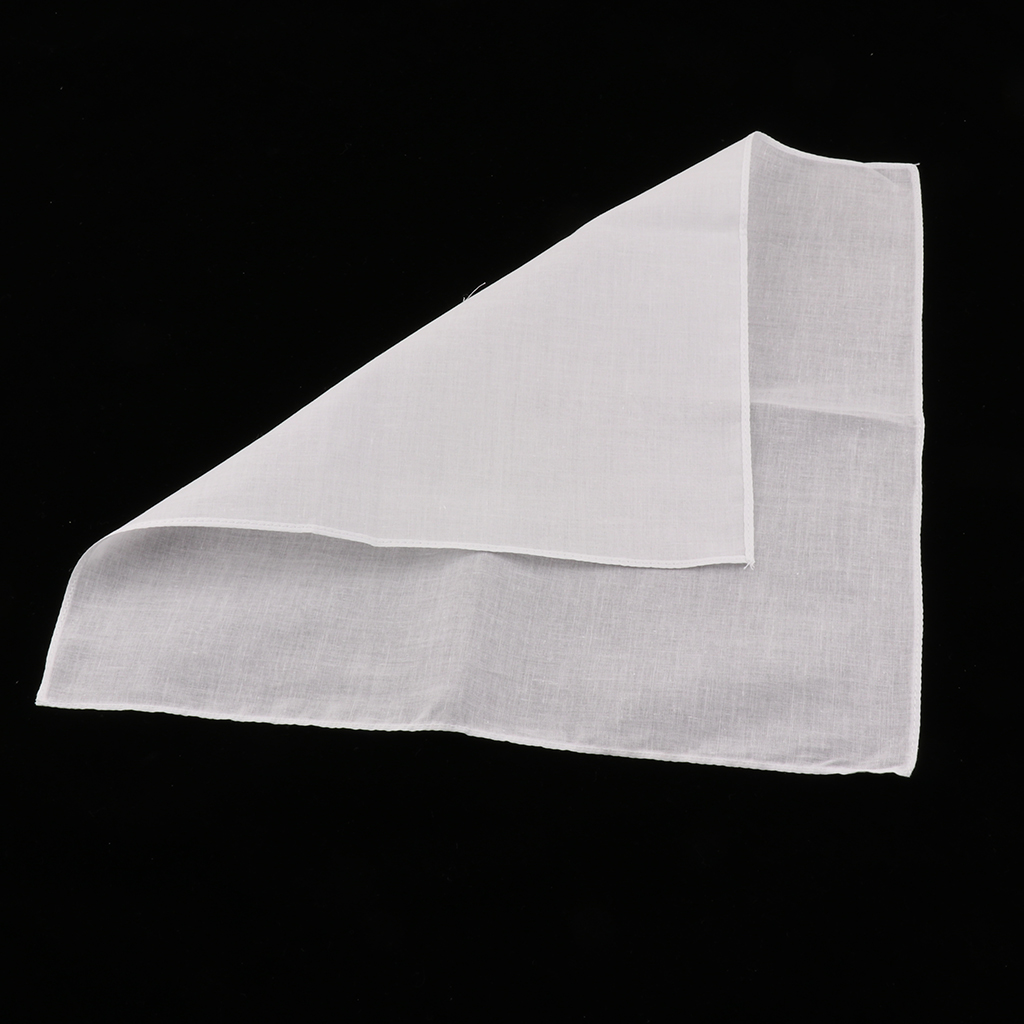 20/40pcs Plain Check Pocket Sq – Handkerchief Cotton Men recenzja i cena