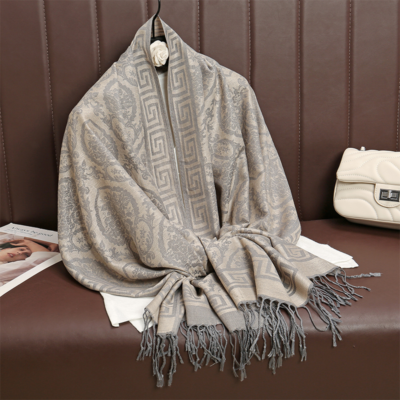 2024 Luxury Thick Cashmere Sca – Woven Scarf Blanket recenzja i cena