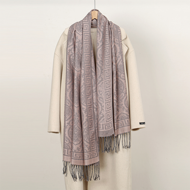 2024 Luxury Thick Cashmere Sca – Woven Scarf Blanket recenzja i cena