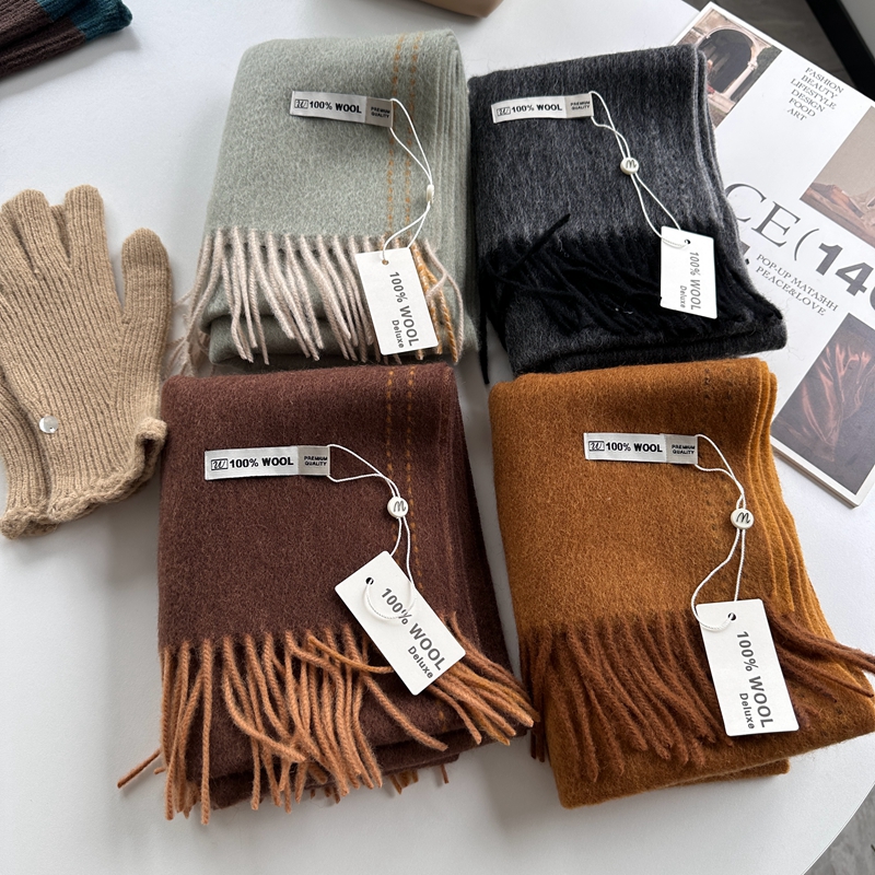 Elegant Good Quality 100% Wool – Muffler Men Wool recenzja i cena