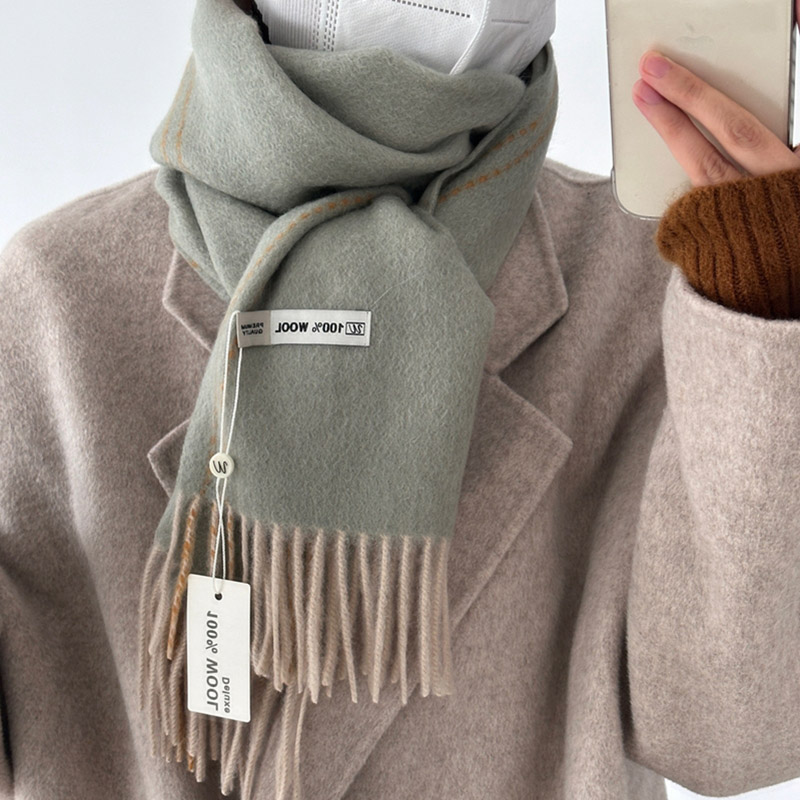 Elegant Good Quality 100% Wool – Muffler Men Wool recenzja i cena