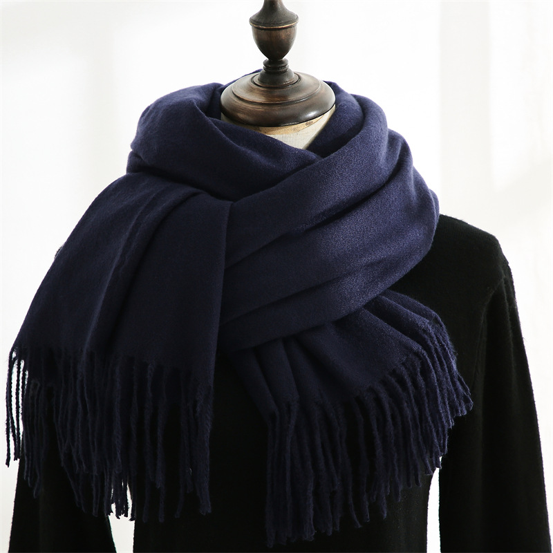 Fashion Scarf Man Winter Warm  – Muffler Men Wool recenzja i cena
