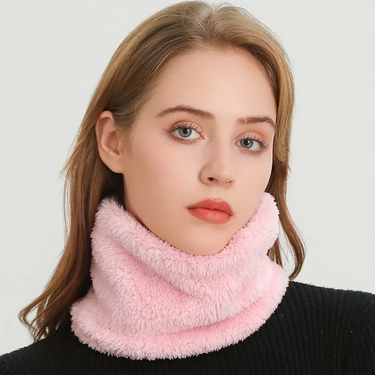 Windproof Plush Infinity Scarf – Infinity Scarf Knit recenzja i cena