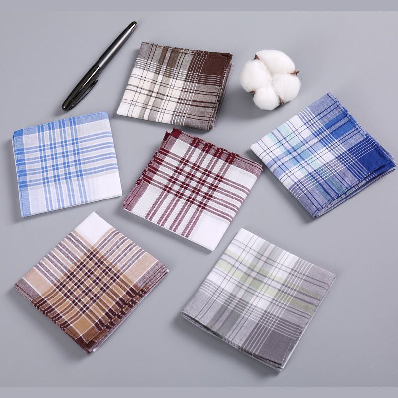 12Pcs Men's Pure Cotton Handke – Handkerchief Cotton Men recenzja i cena
