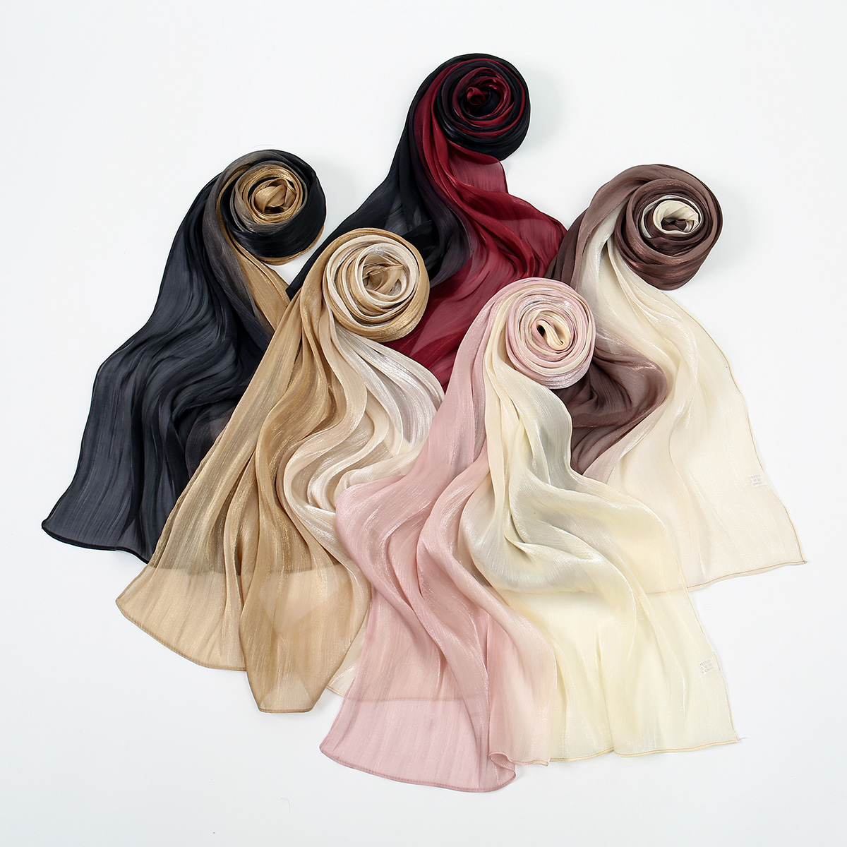 Gradient Twinkle Silk Hijab Sc – Head Wrap Turban recenzja i cena