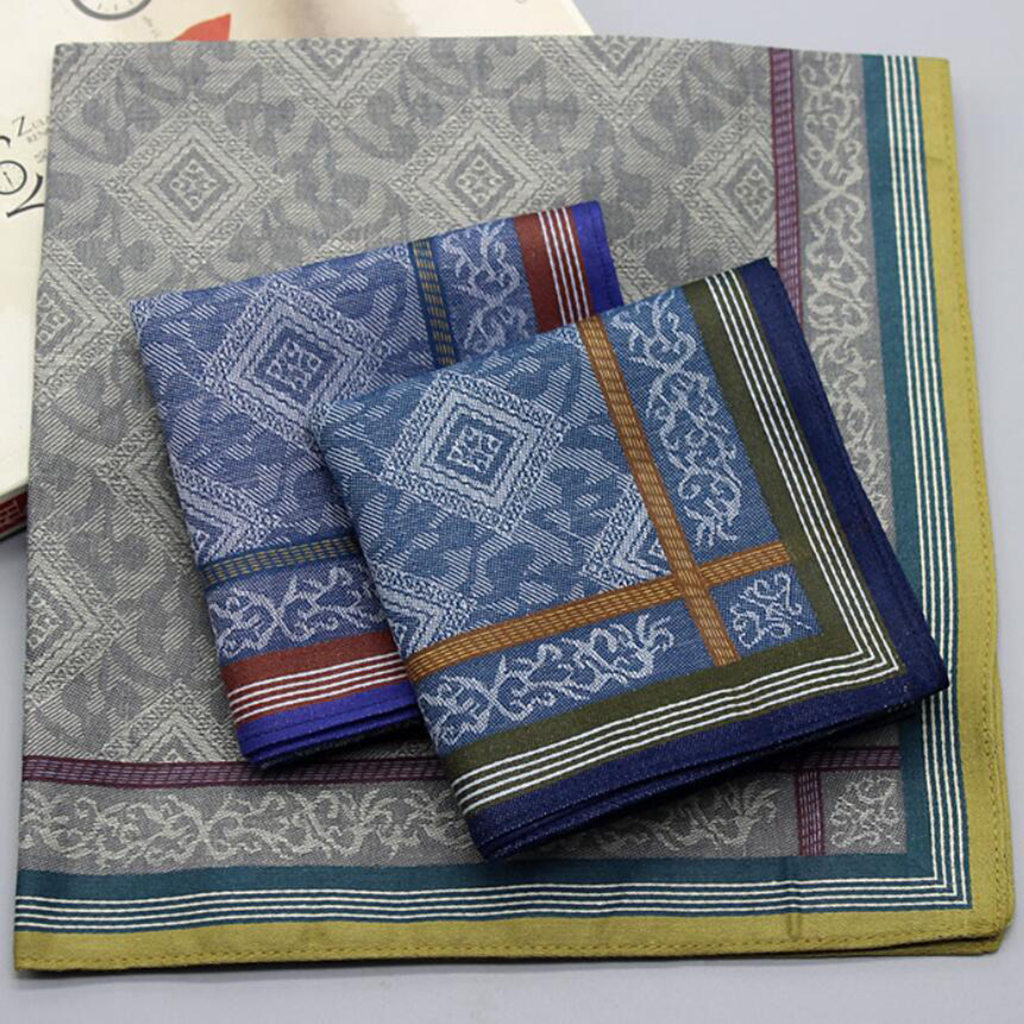 3pcs Mens Plaid Wedding Handke – Handkerchief Cotton Men recenzja i cena