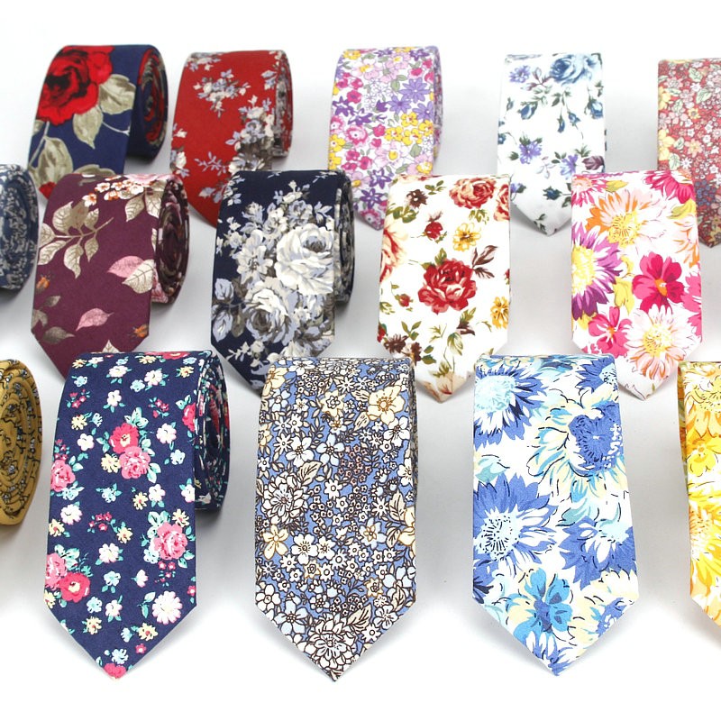 New Floral Tie For Men Women S – Skinny Tie Men recenzja i cena