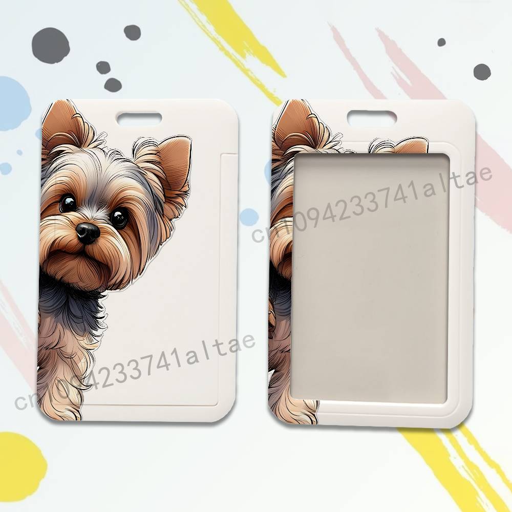 Yorkshire Terrier Dog Card Hol – Lanyard Badge Holder recenzja i cena