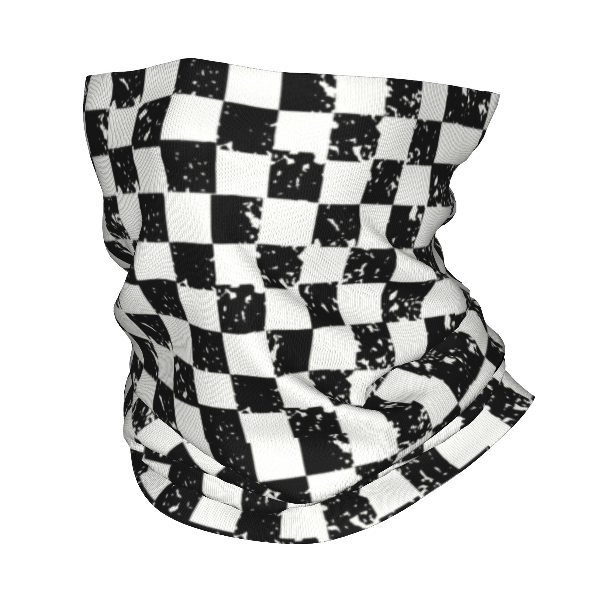 Custom Retro Checkered Flag Wi – Neck Warmer Tube recenzja i cena