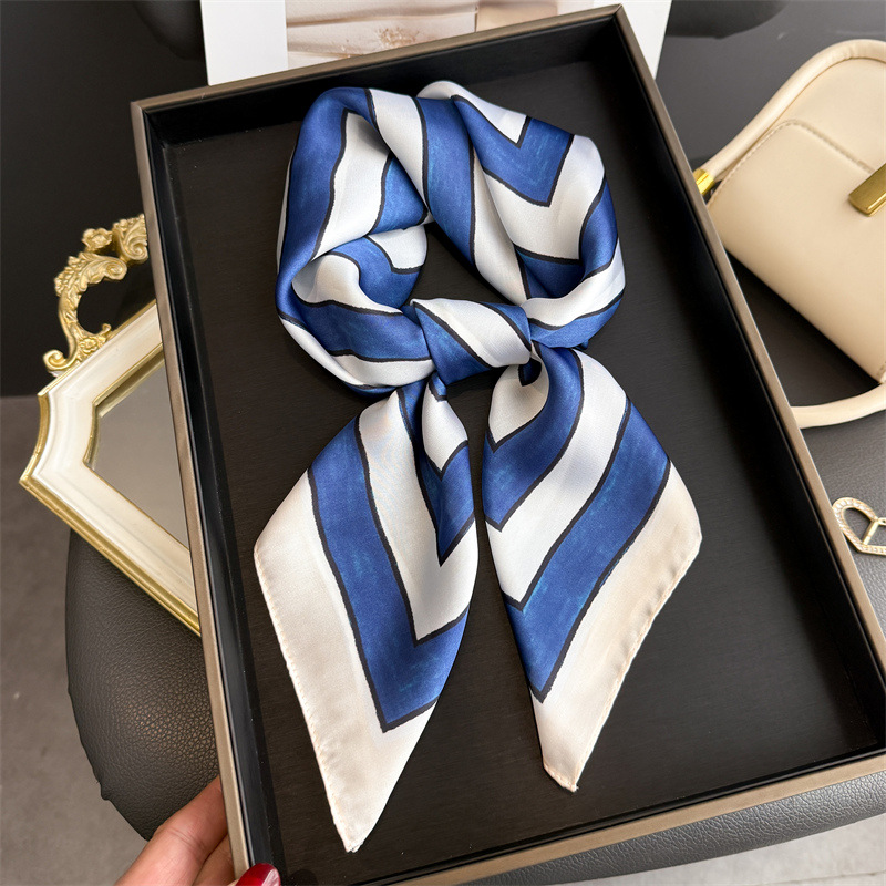 Satin Silk Geometric Stripe Pr – Silk Tie Striped recenzja i cena