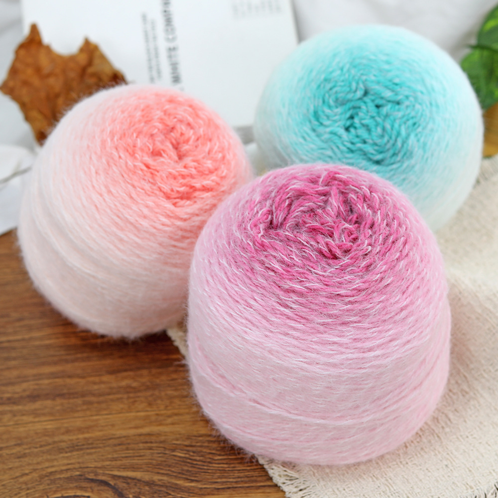 Gradual-length plush yarn, cak – Woven Scarf Blanket recenzja i cena
