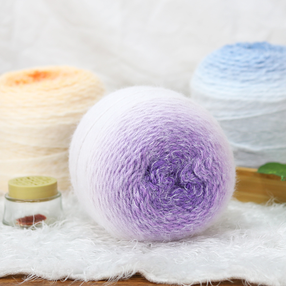 Gradual-length plush yarn, cak – Woven Scarf Blanket recenzja i cena