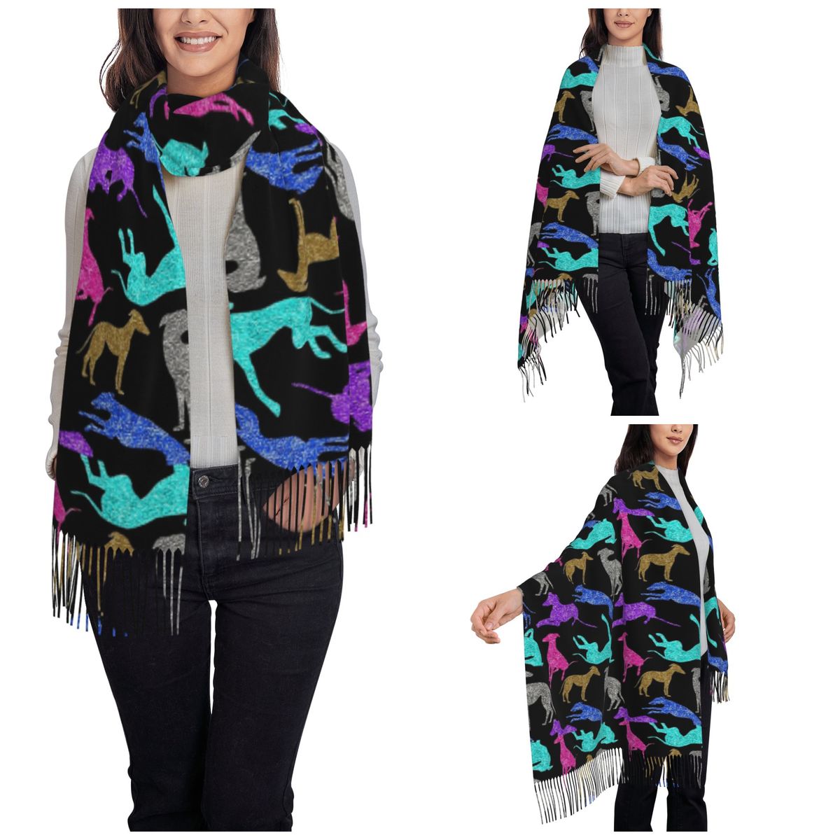 Greyt Greyhound Combo Scarf Wa – Pashmina Wrap Large recenzja i cena