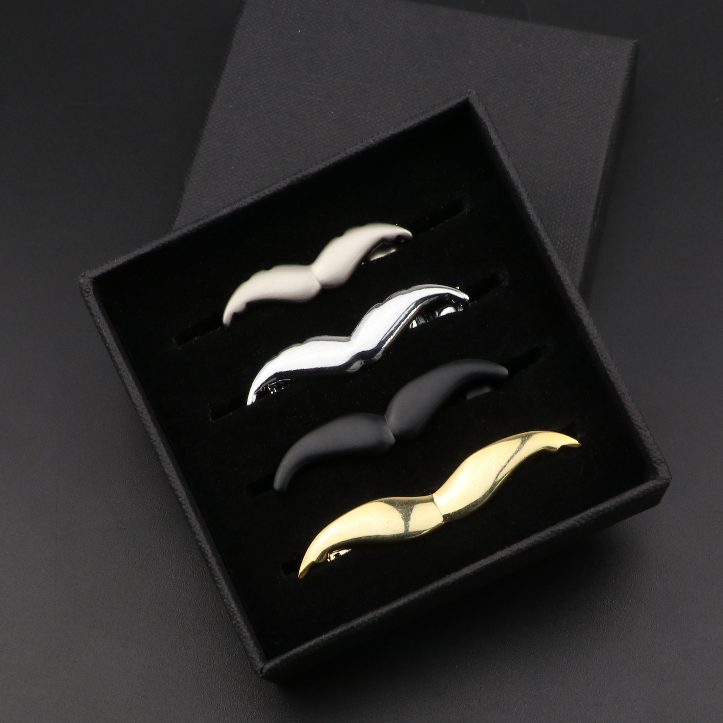 Fashion Metal Men Tie Clip Set – Tie Bar Set Gift recenzja i cena