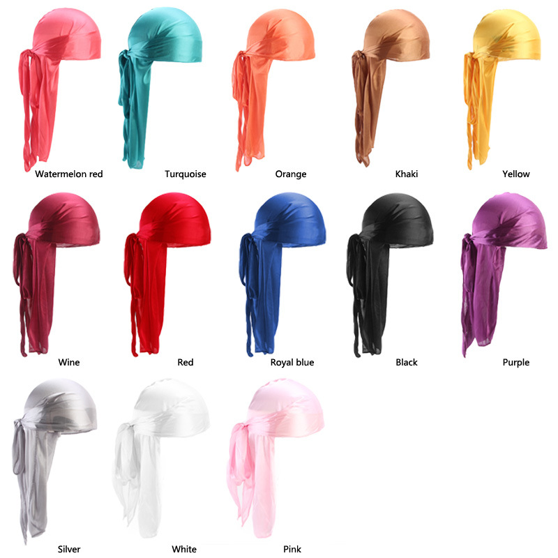 Men's Silky Durags Bandanas Tu – Bandana Doo Rag recenzja i cena