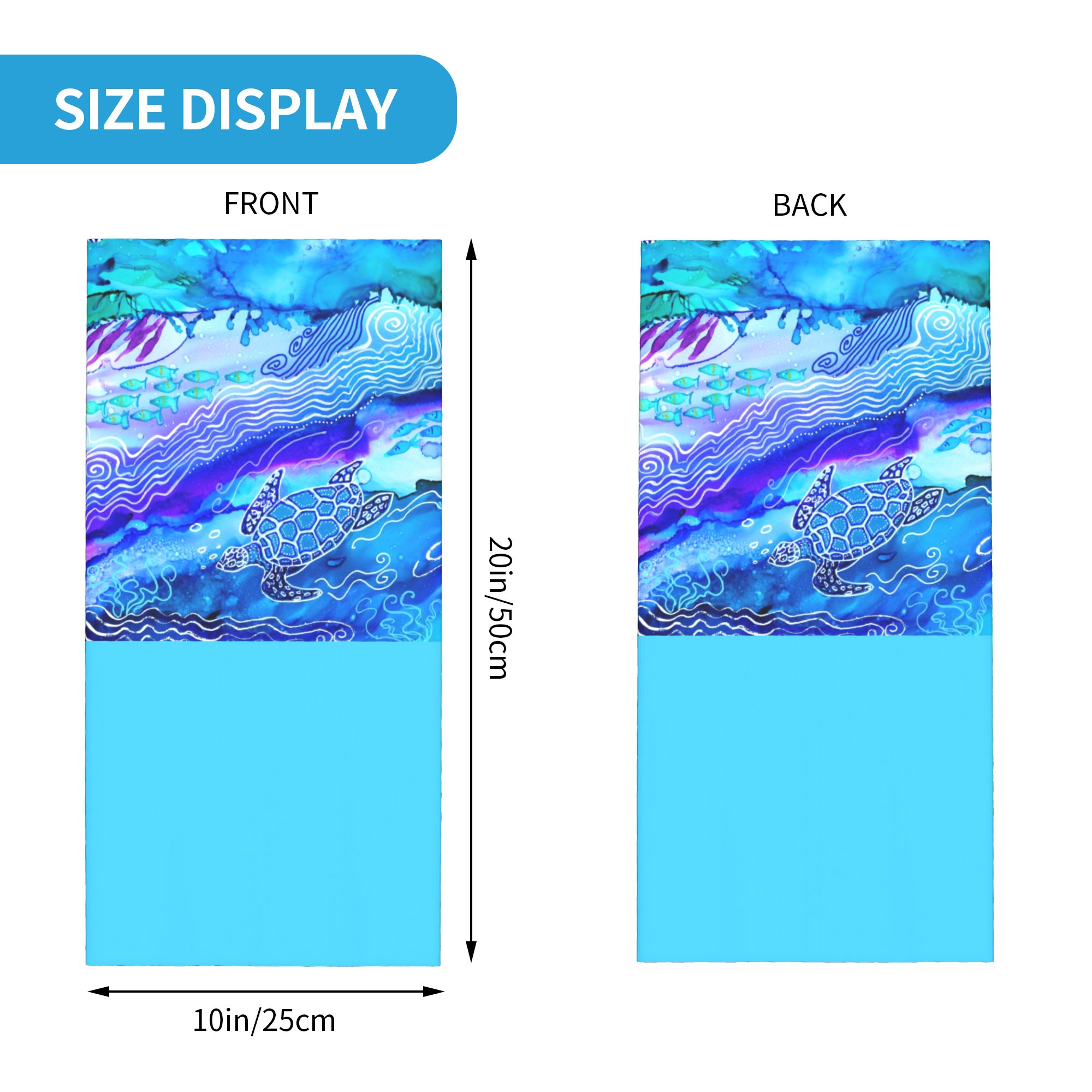 Custom Ocean Turtle Dive Winte – Neck Warmer Tube recenzja i cena