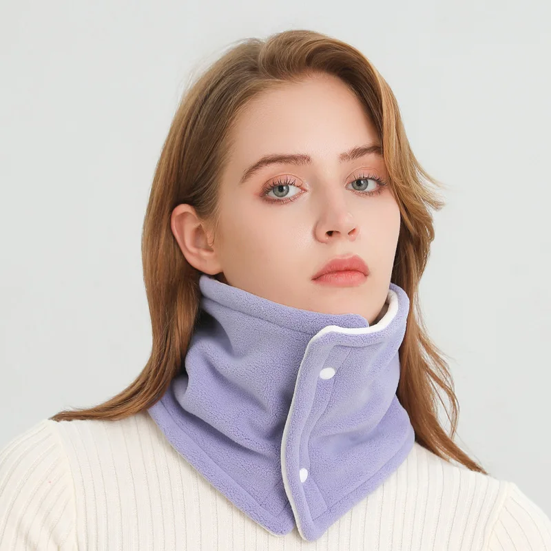 Plush Thick Neck Scarf Women M – Infinity Scarf Knit recenzja i cena
