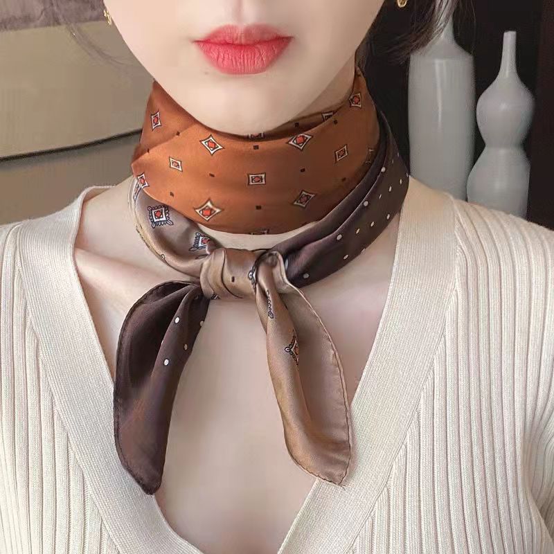 New Fashion Zebra Printed Squa – Ascot Neck Scarf recenzja i cena