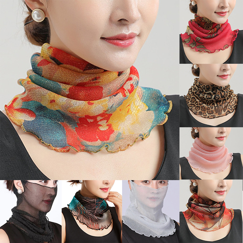 Spring Summer Chiffon Neck Col – Ascot Neck Scarf recenzja i cena