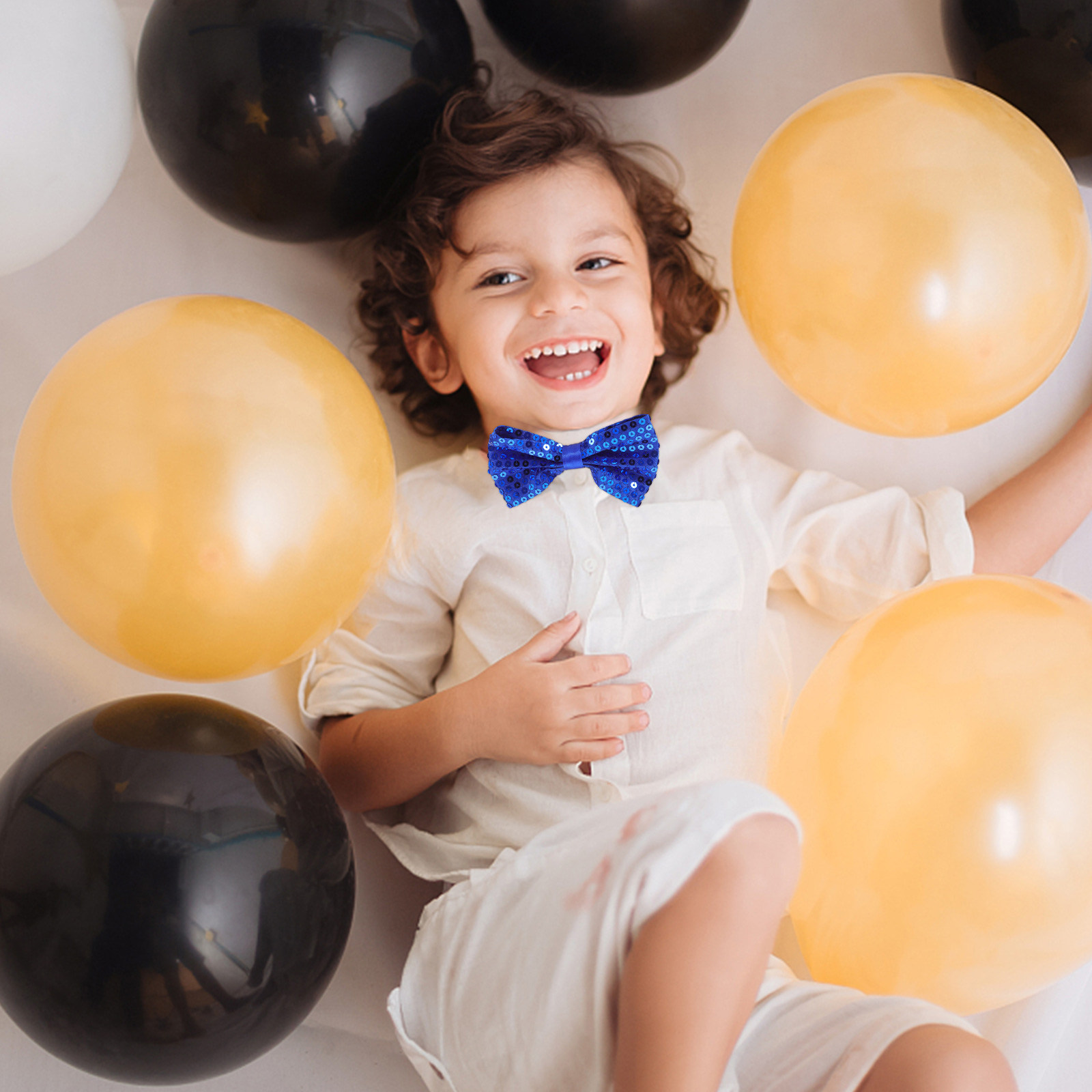 5Pcs Children's Sequin Bow Tie – Bow Tie Pre Tied recenzja i cena
