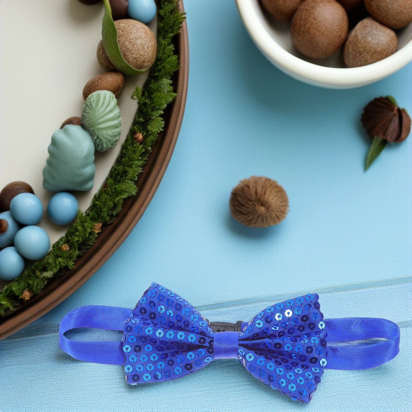 5Pcs Children's Sequin Bow Tie – Bow Tie Pre Tied recenzja i cena