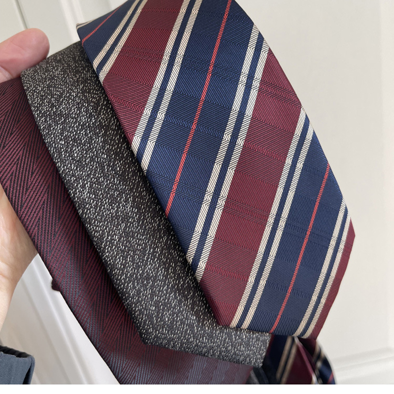 New Trendy Striped Neckties Fo – Skinny Tie Men recenzja i cena