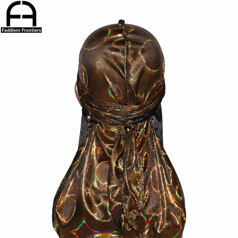 New Men's Colorful Sparkly Sil – Bandana Doo Rag recenzja i cena